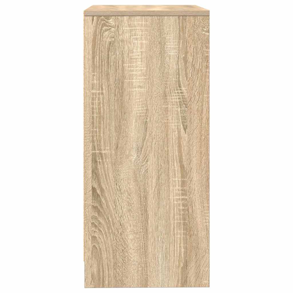 Sideboard Sonoma Oak 57x34x76 cm Engineered Wood